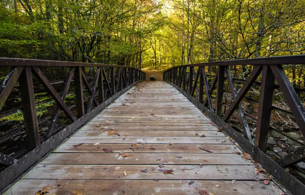 gatlinburg trail footbridge