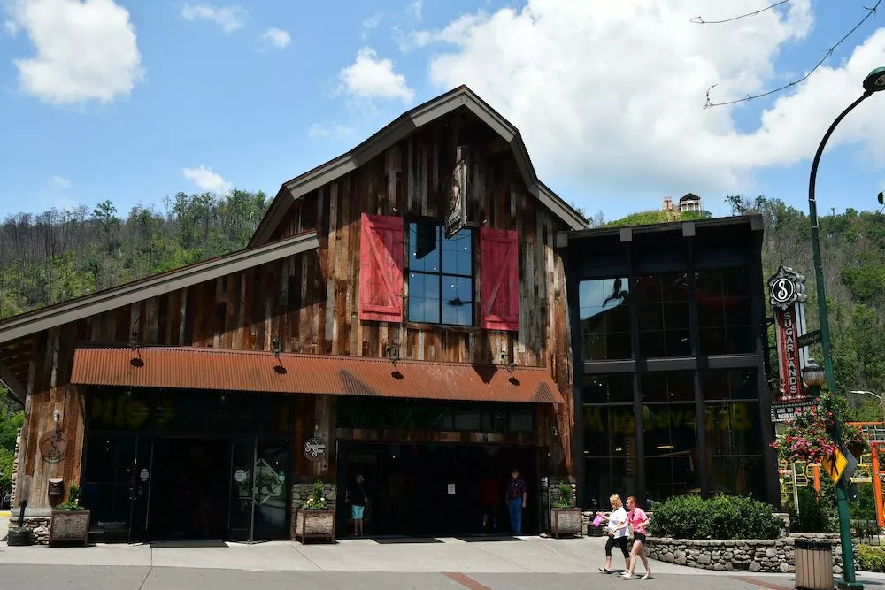 Sugarlands Distilling Company in Gatlinburg