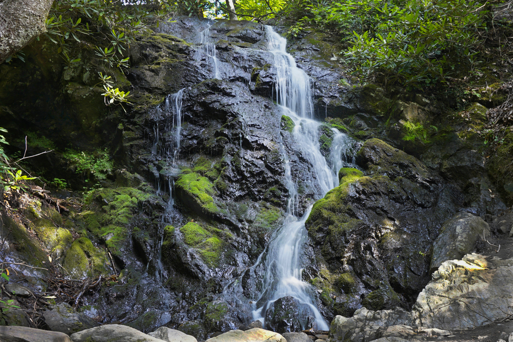 Cataract Falls in the Smoky Mountains
