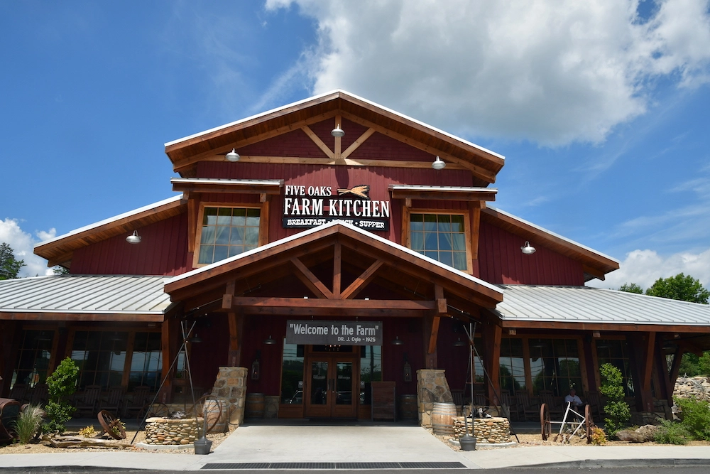five oaks farm kitchen is one of the top places for breakfast in Sevierville