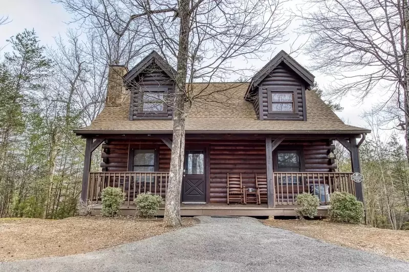 stay in Gerrald's Chalet this winter in the Smokies