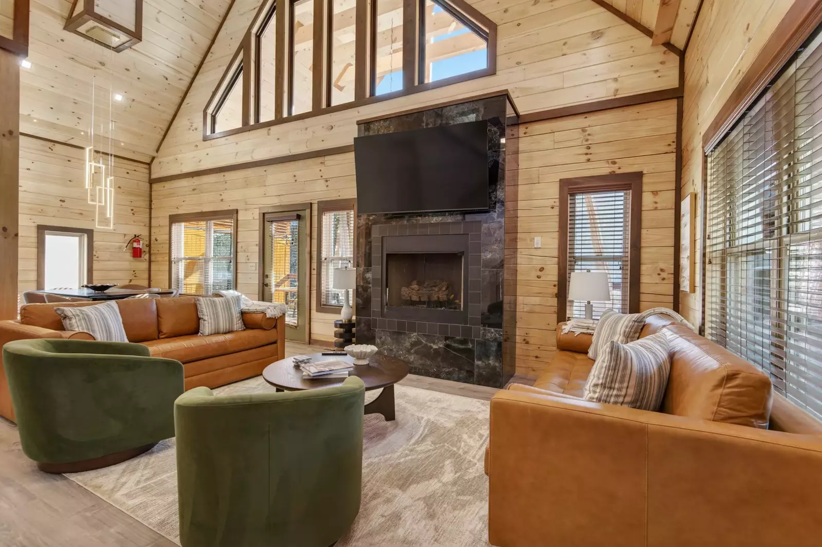 Cabin living room