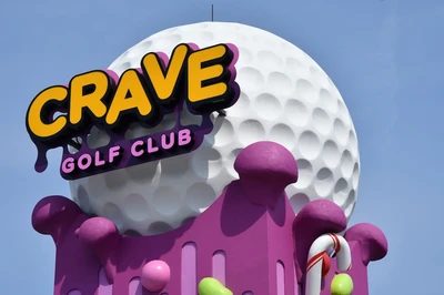 Crave Golf Club is one of the top places for indoor mini golf in Pigeon Forge