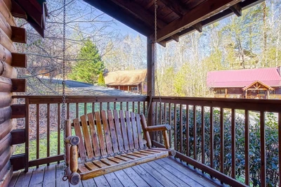 have a romantic pigeon forge cabin vacation in the cubby hole