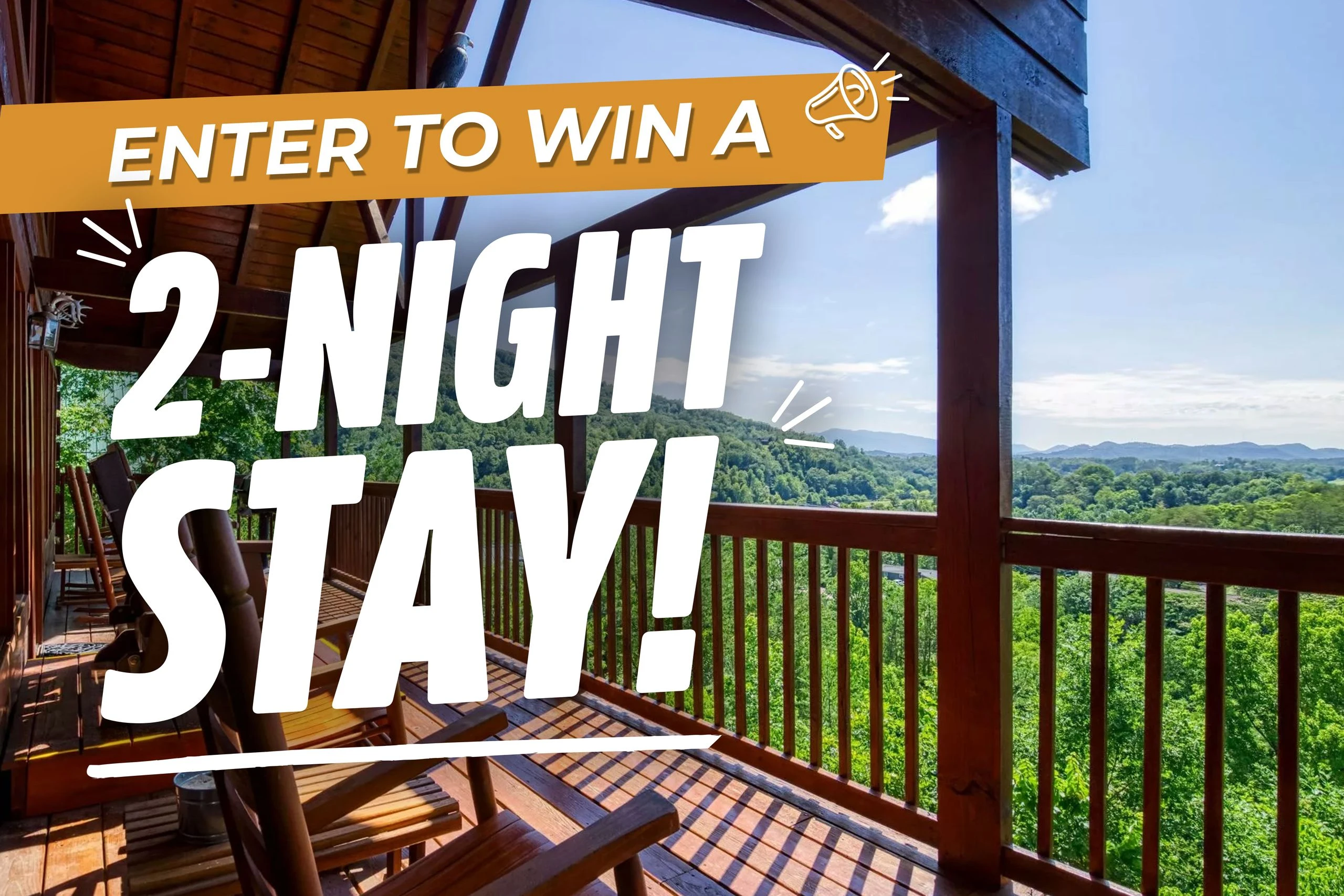 Enter to win a 2-night giveaway