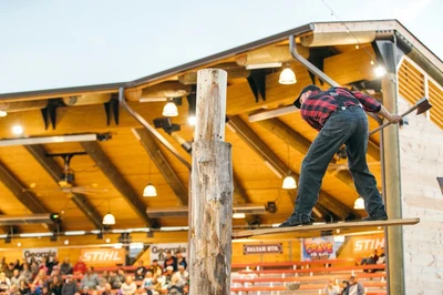 Lumberjack Feud is one of the best Pigeon Forge dinner theater shows