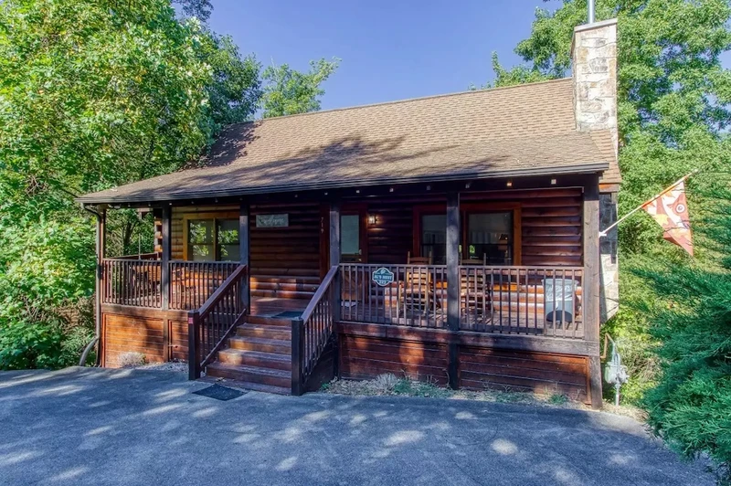 al's nest is one of our 2 bedroom cabins in pigeon forge