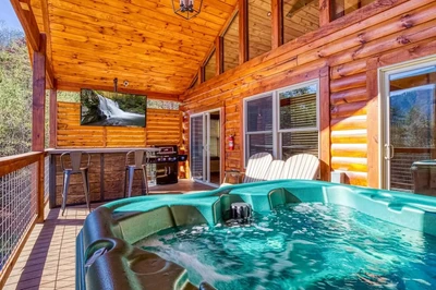 splashin views is one of our 2 bedroom cabins in pigeon forge