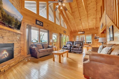 cozy bear overlook is one of our family cabins in Pigeon Forge