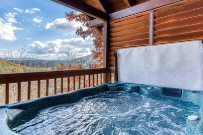 absolute paradise is one of our Pigeon Forge cabins with hot tubs