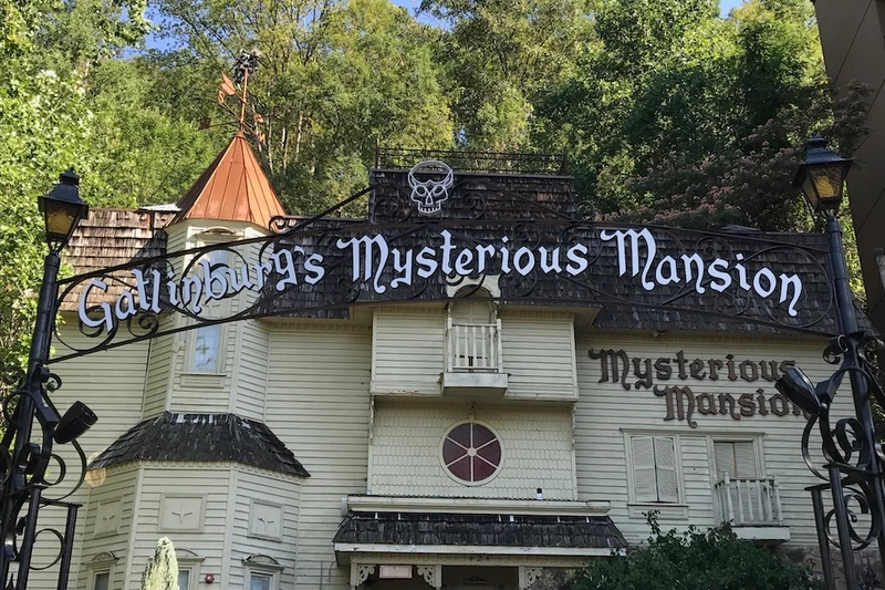 Mysterious Mansion is one of the haunted attractions in Gatlinburg and Pigeon Forge