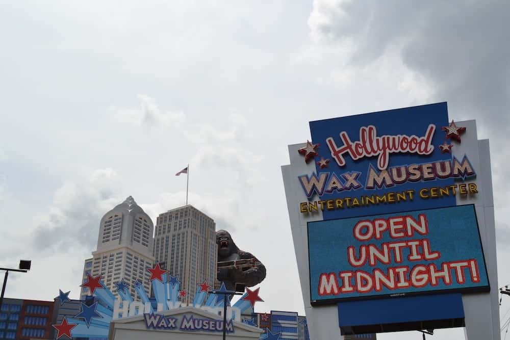 Hollywood Wax Museum in Pigeon Forge.