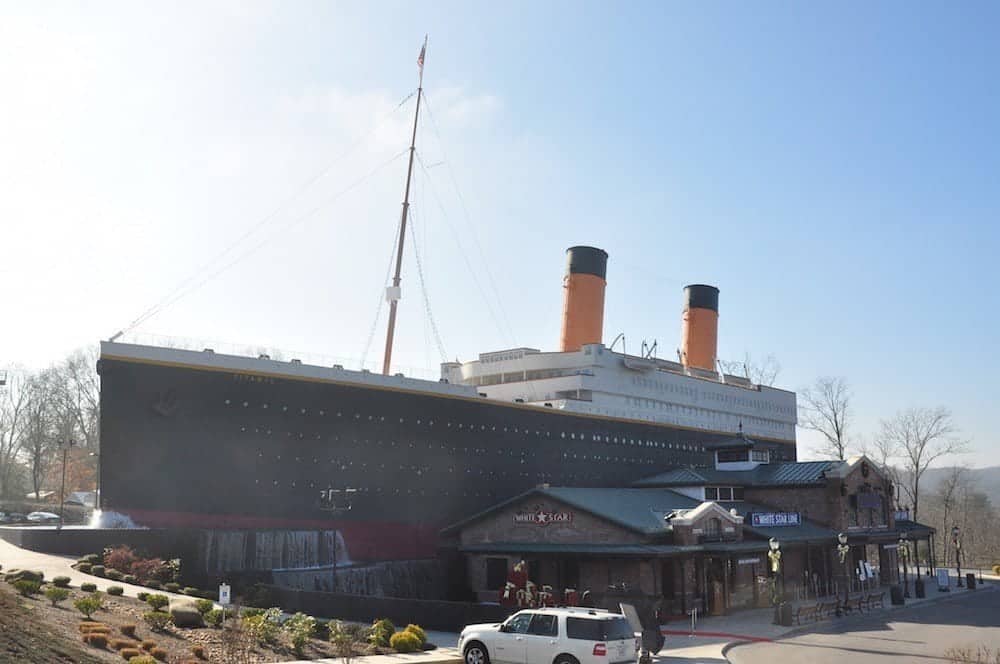 Photo of the Titanic Museum Attraction in Pigeon Forge.