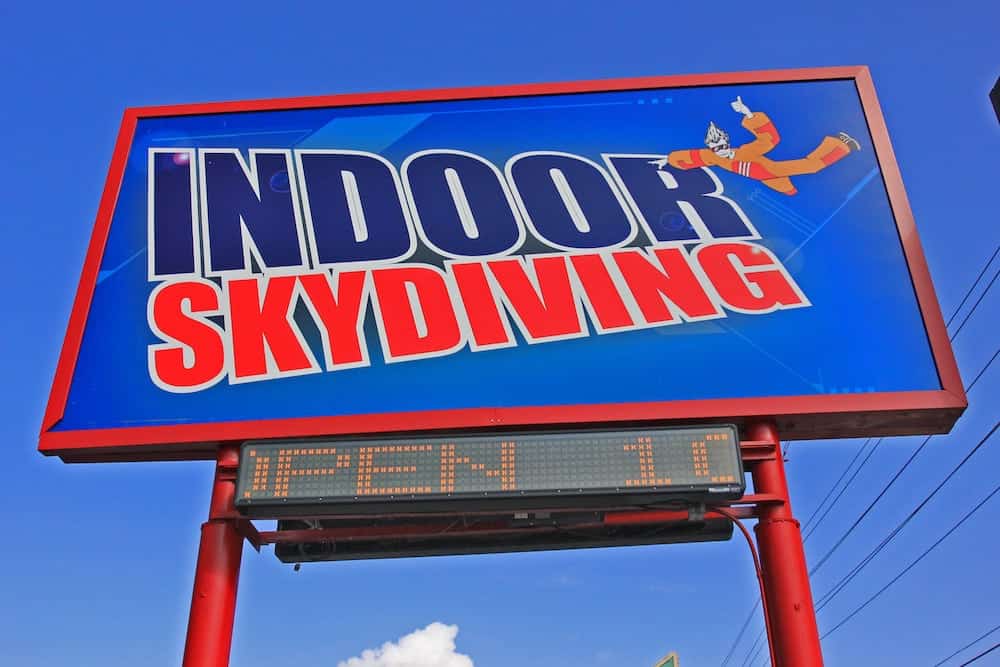 Flyaway Indoor Skydiving in Pigeon Forge.
