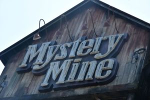Mystery Mine roller coaster at Dollywood 
