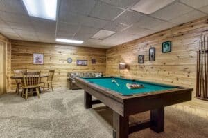 game room in Bear Mountain Memories