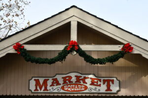 Market Square at Dollywood during Smoky Mountain Christmas